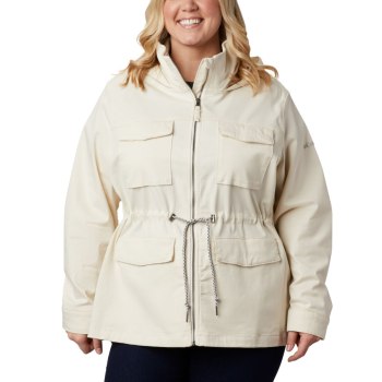 Columbia Ženske Jakne - Tummil Pines Plus Size Krem | QOGV-45860